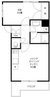 【間取り】 | ウェルシャン築地 | 間取りです。