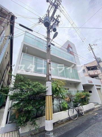大阪市東淀川区豊新１丁目の賃貸マンションの外観