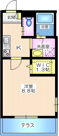 エテルネル横濱桜木町の間取り