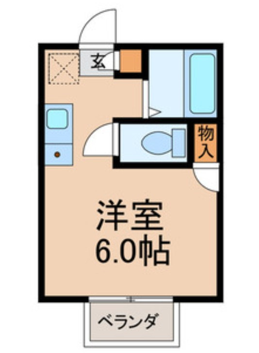 仲介手数料（賃料の1.10ヵ月）の50％OFF対象物件！の間取り