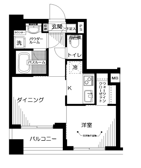 日神デュオステージ蓮根 の間取り|間取りです。