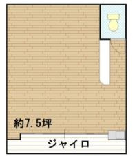 大阪市東淀川区小松２丁目の店舗事務所の間取り