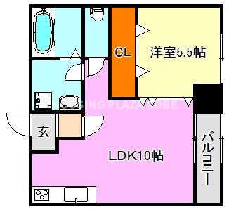 サンビルダー板宿の間取り