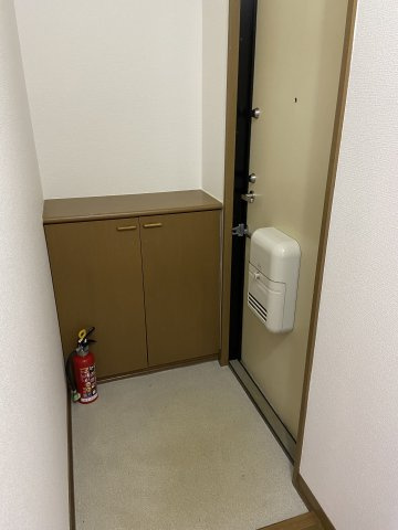 ハイカムール八橋の玄関