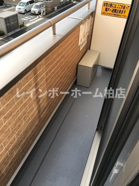 特典：仲介手数料が無料です!!のバルコニー