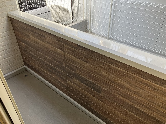 シャトーライフ蛍池のバルコニー