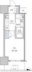 パークアクシス名古屋山王橋の間取り