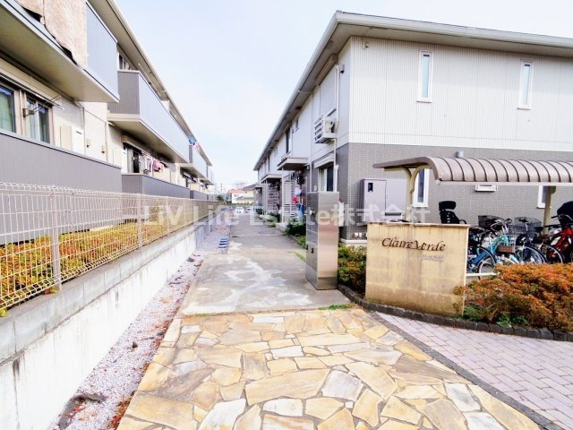 クレールヴェルデのエントランス