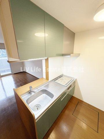 クレールヴェルデのキッチン|※別号室写真