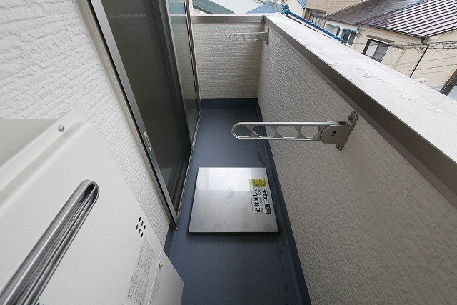 フジパレス高井田西Ⅴ番館のバルコニー