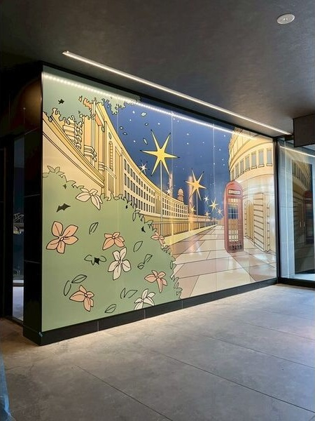 メイクスアート名古屋城西のロビー