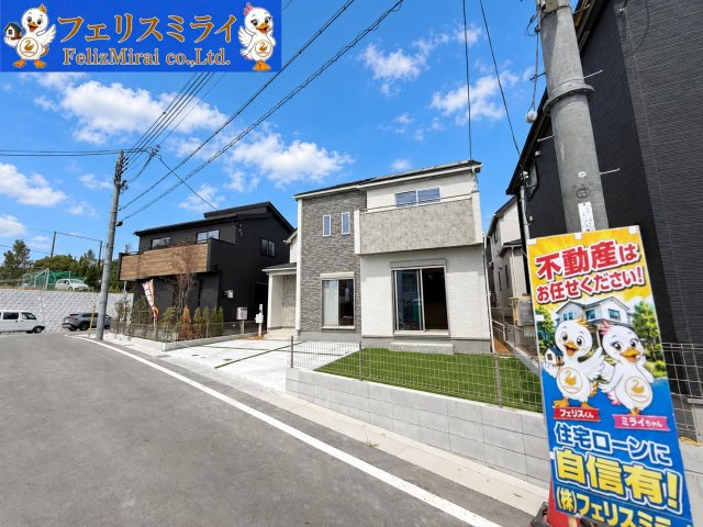 全１１１棟　北須磨タウン　I-５号棟の前面道路含む現地写真|◎本日ご見学可能です♪
◎当社限定！ご成約特典キャンペーン実施中♪
◎住宅ローンに自信有♪
◎地元スタッフが対応致します♪