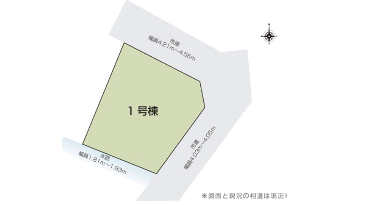 中央5丁目　区画図
