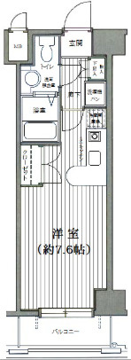 カーサ大井町の間取り|間取りです。