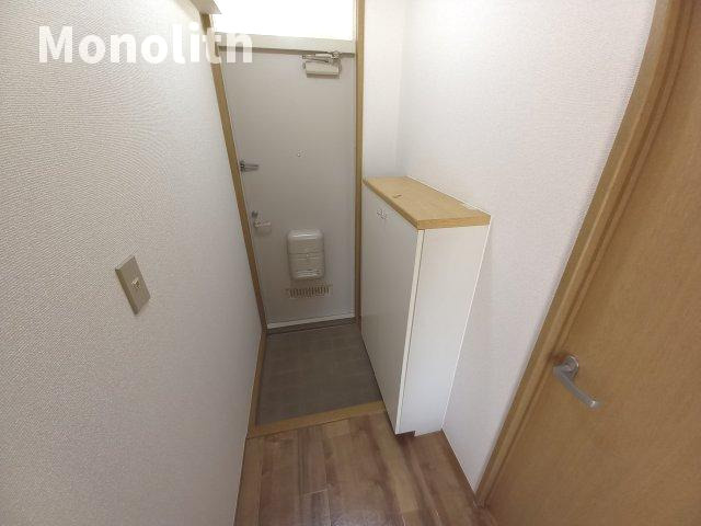 ツインセルティアB棟の玄関