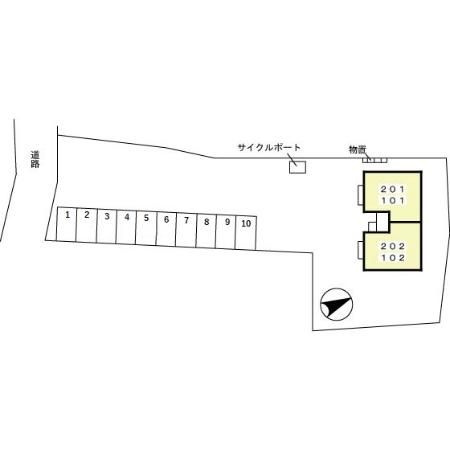 セレーヌスの区画図