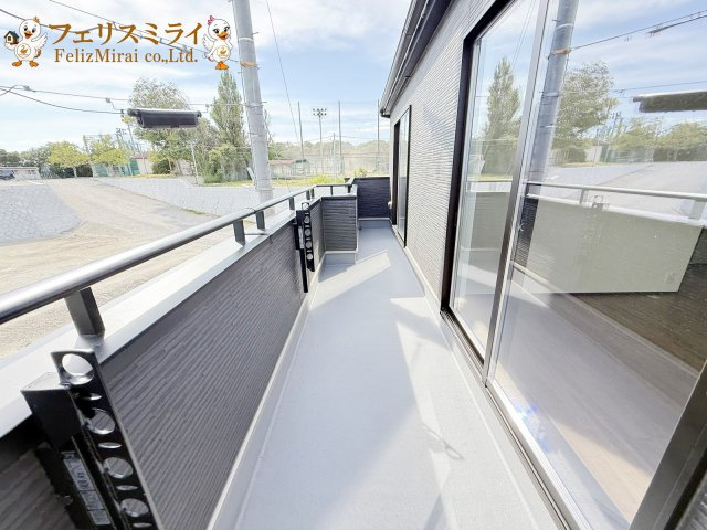全１１１棟　北須磨タウン　I-４号棟のバルコニー|◎本日ご見学可能です♪
◎当社限定！ご成約特典キャンペーン実施中♪
◎住宅ローンに自信有♪
◎地元スタッフが対応致します♪