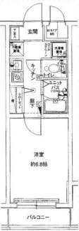 【間取り】 | メインステージ大井町 | 間取りです。