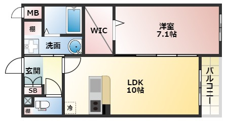 【間取り】 | アメニティ西田辺