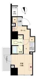 【間取り】 | プレール・ドゥーク戸越銀座通り