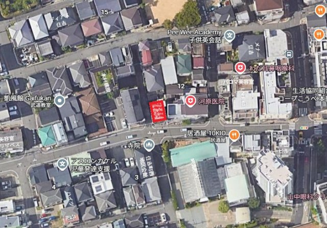 住吉本町　売土地の地図