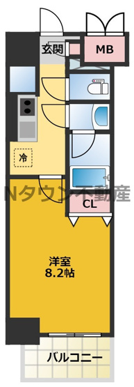 【間取り】 | グリーンコート中島 | 間取りです。