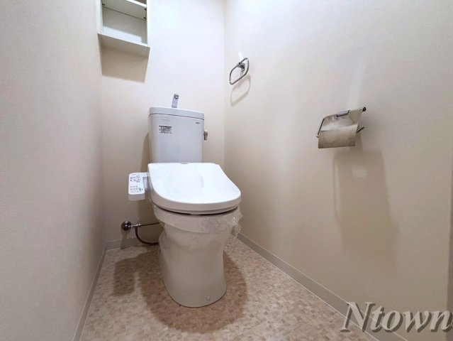 【トイレ】 | グリーンコート中島 | 落ち着いた色調のトイレです