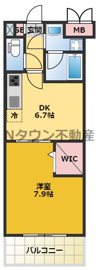 【間取り】 | メイベニール | 間取りです。