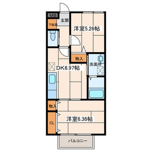 ル・セットの間取り|間取り図