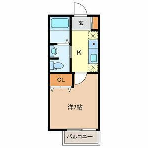 【間取り】 | エスポワール戸田 | 間取りです。