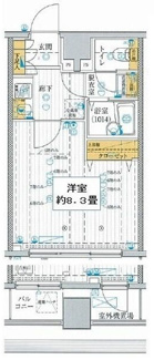 【間取り】 | プレール・ドゥーク早稲田Ⅲ | 間取りです。
