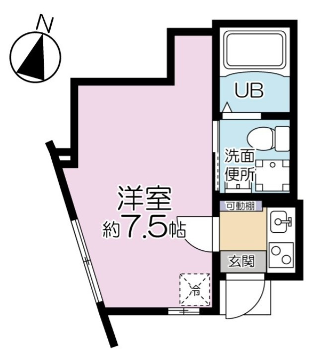 ノーザンロード墨田 の間取り