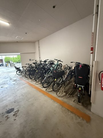 ロワールティアラ室見の駐輪場