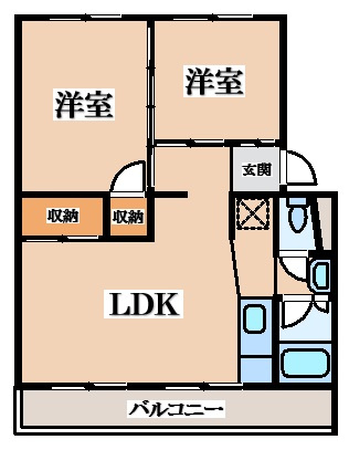 【間取り】 | 下田部C団地