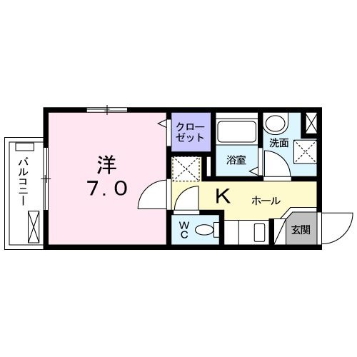 アイセイ　レジデンスの間取り|間取りです。