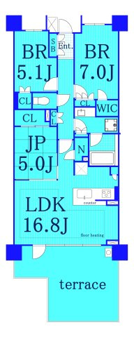ザパークハウス東戸塚の間取り