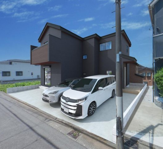 横浜市旭区市沢町　新築戸建【仲介手数料無料】カースペース2台