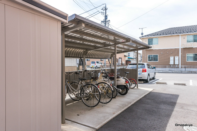 プレジールのその他共用部分|駐輪場