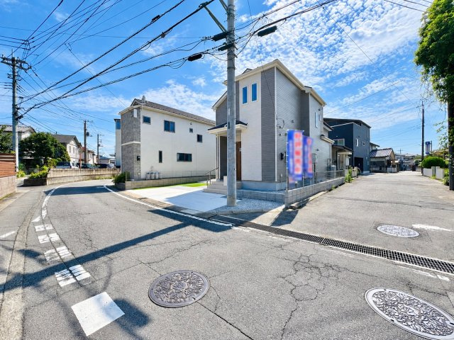 前橋市青柳町の前面道路含む現地写真|閑静な住宅地◎