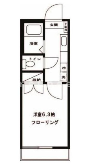 【間取り】 | コーポ松ヶ丘