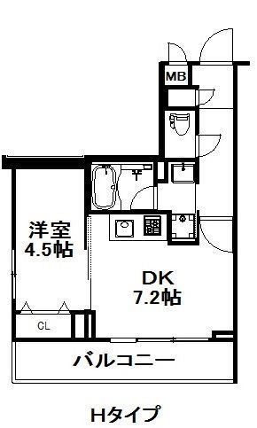 Ｎ’ｓアパートメントの間取り
