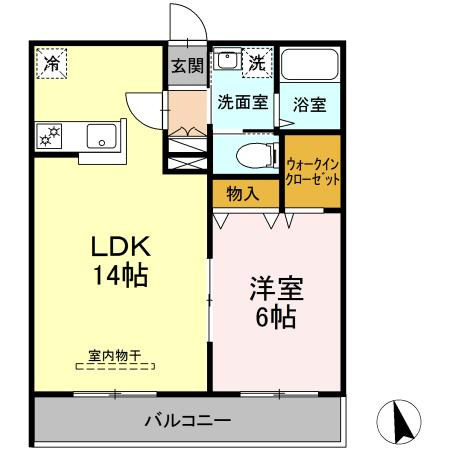 ラ・ソレイユの間取り