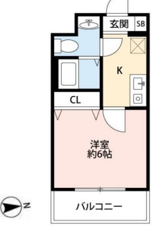 コムネット東府中の間取り