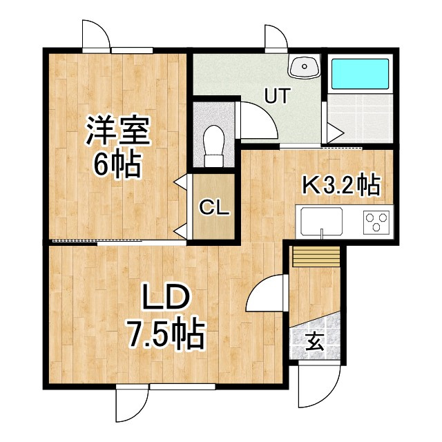 オーブⅠの間取り
