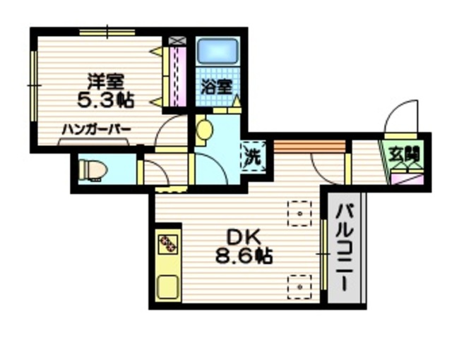 エクセル藤の間取り|間取り図