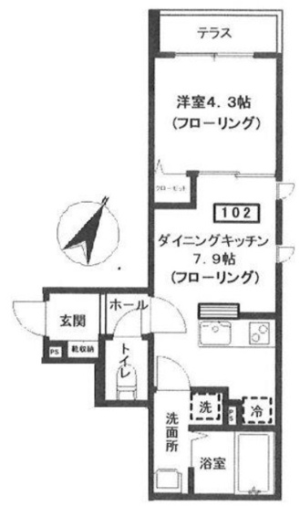 【間取り】 | エリシアン三軒茶屋