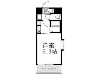 ベルガ中津口の間取り
