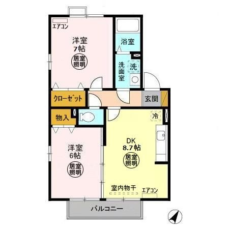 パークヒルの間取り