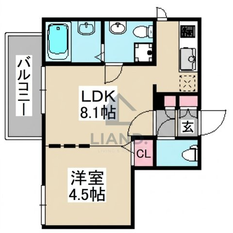 Branche藤崎　 室見小学校区の間取り|Branche藤崎