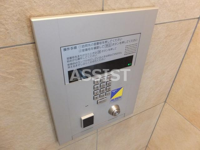 プレミスト調布駅前ブリリアントプレイスのセキュリティ